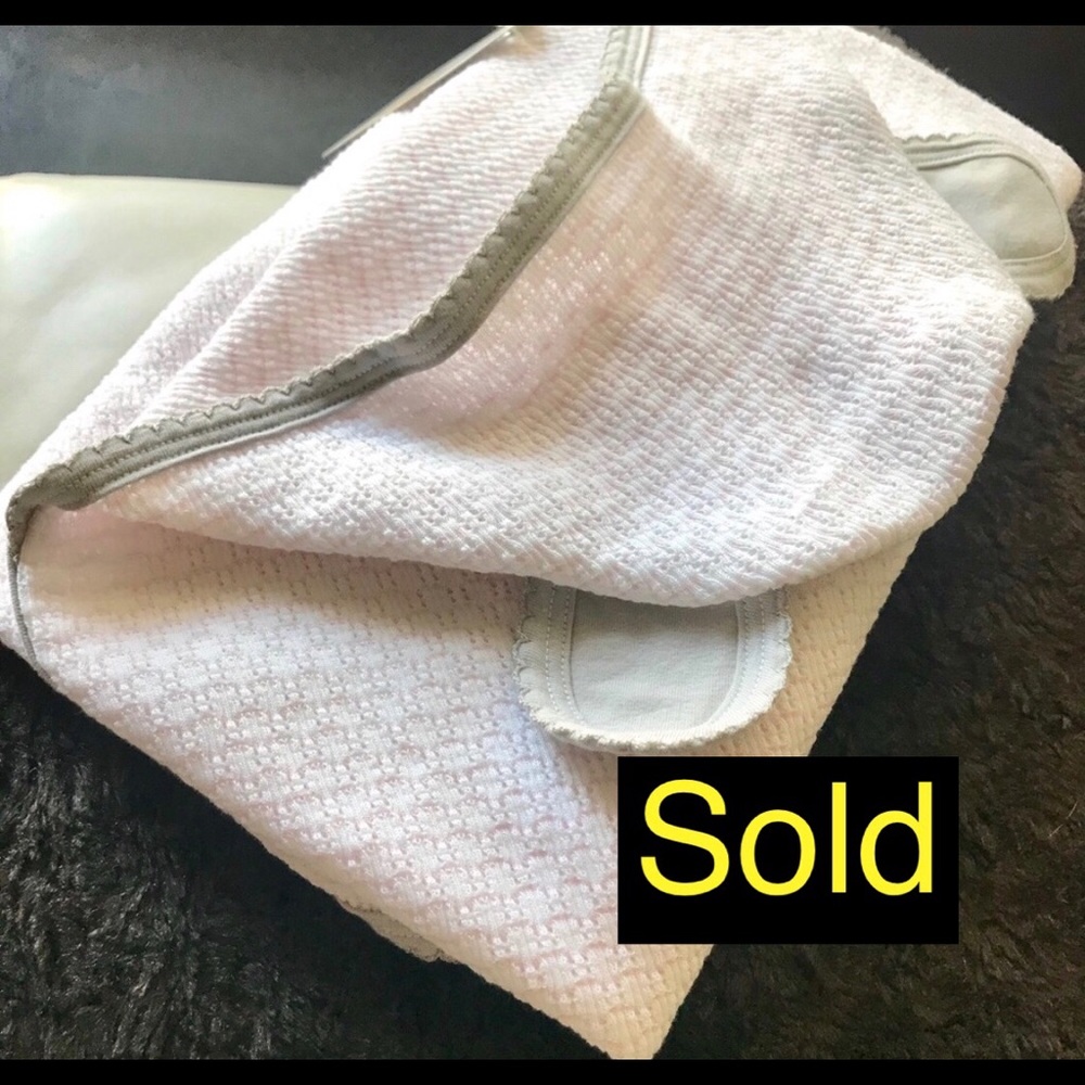 Paty Bear Blanket Pink
